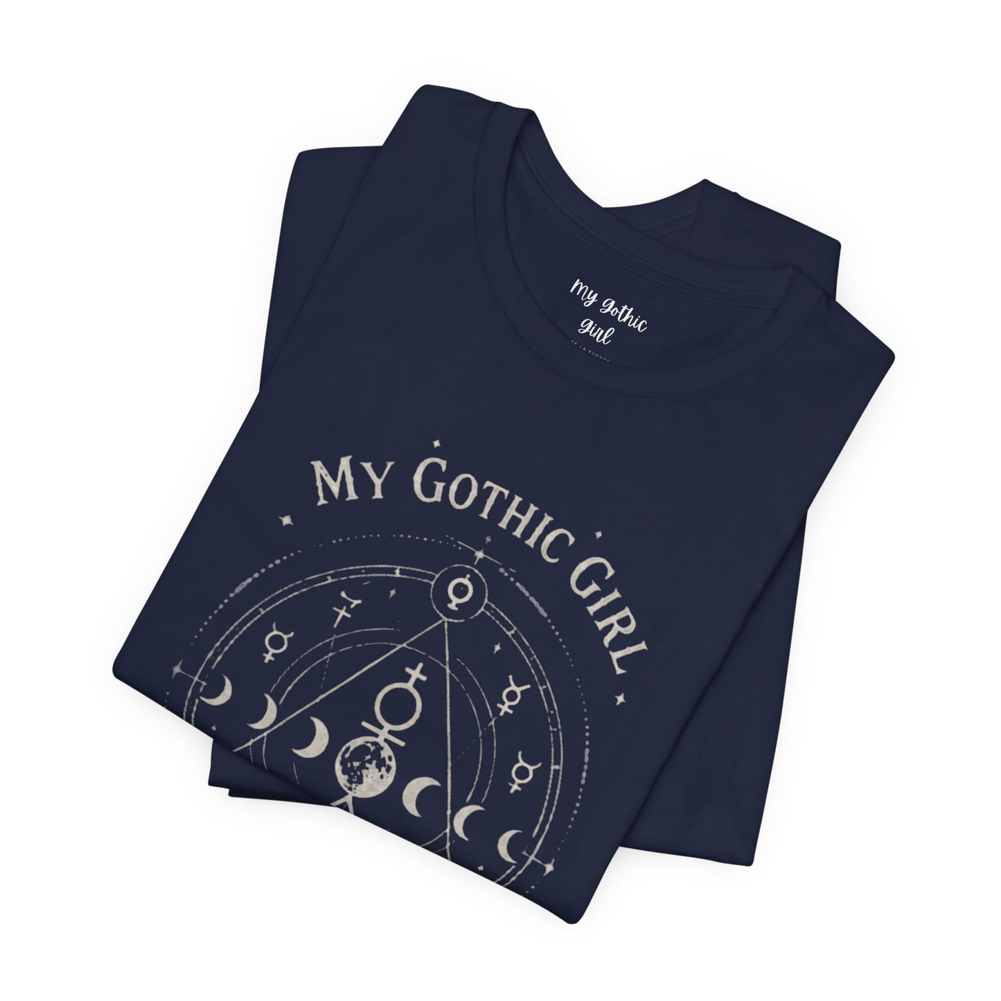 My Gothic Girl "The Alchemist" Gothic Design Short Sleeve T Shirt