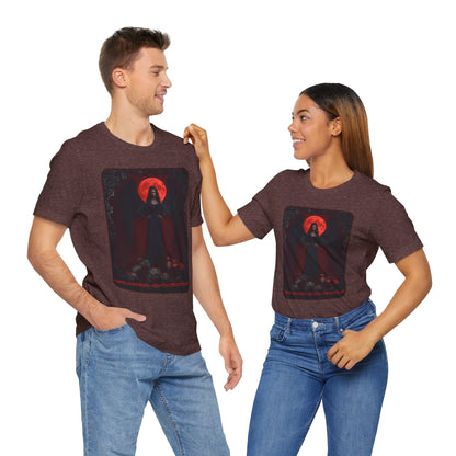 “Lilith Ascendant — She Who Will Not Kneel.” Graphic T-Shirt – Alt Aesthetic Poetic Goth Street-wear