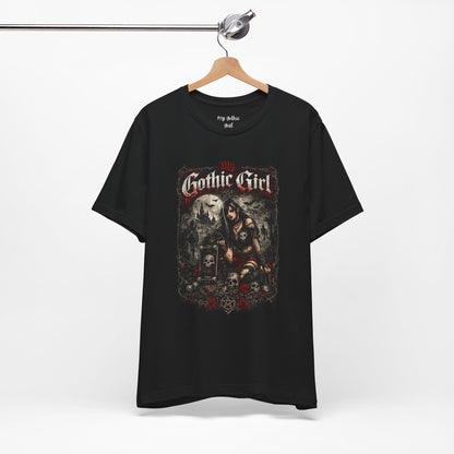 My Gothic Girl - Skater Girl Short Sleeve T Shirt