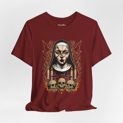 Nocturne Nun Gothic Pop Art T-Shirt