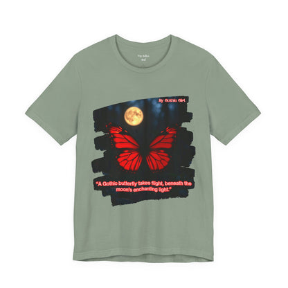 My Gothic Girl Graphic Tee – Whimsy Goth Streetwear, Dark Poetry Fashion, Alt Aesthetic Apparel