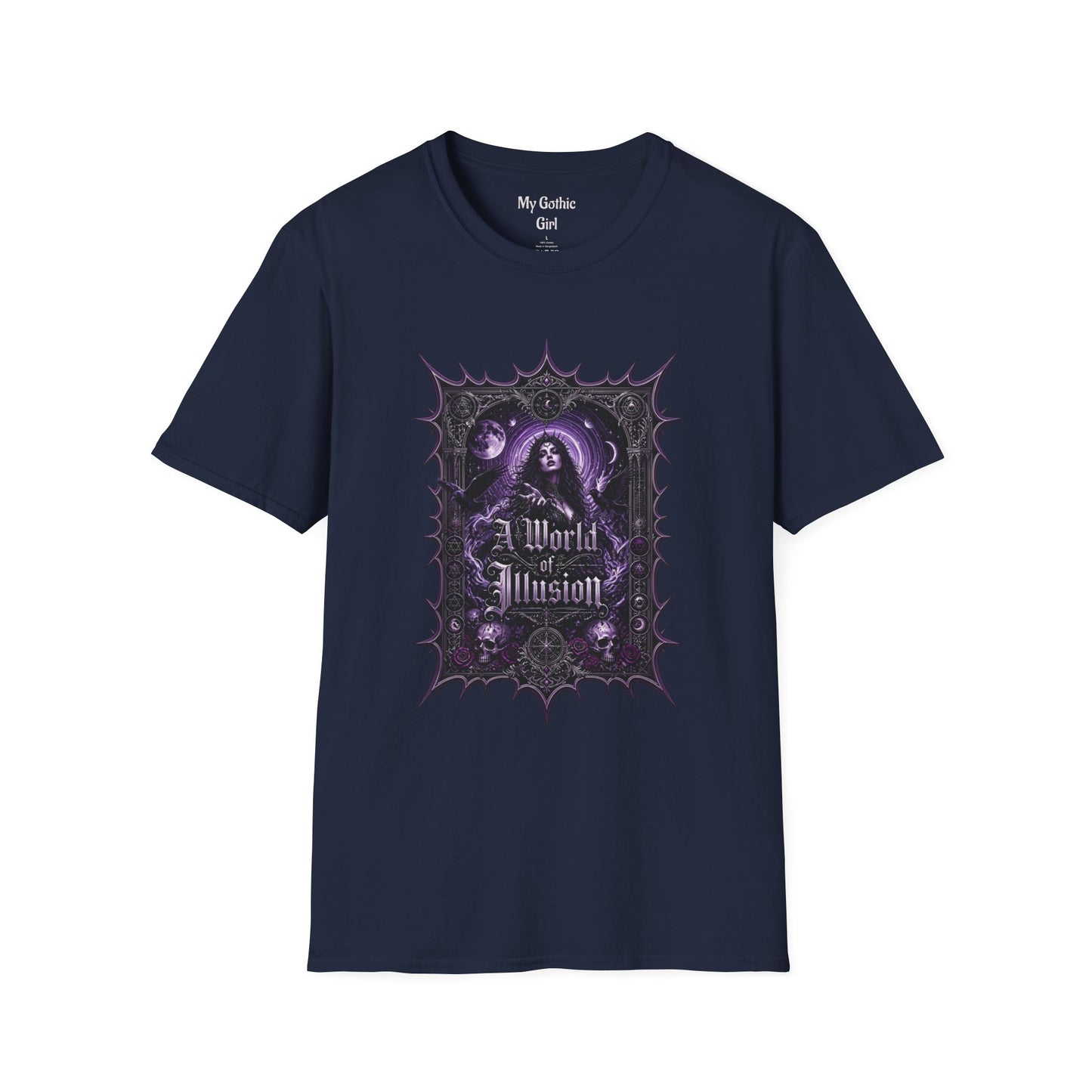 Gothic Girl 'Cosmic Gothic Illusion' T-Shirt