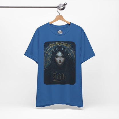 The First Rebel -"Lilith" Graphic T-Shirt – Alt Aesthetic Poetic Goth Street-wear