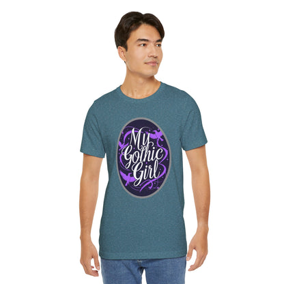My Gothic Girl Poetic Goth Graphic Tee – Dark Alt Aesthetic Streetwear Fashion