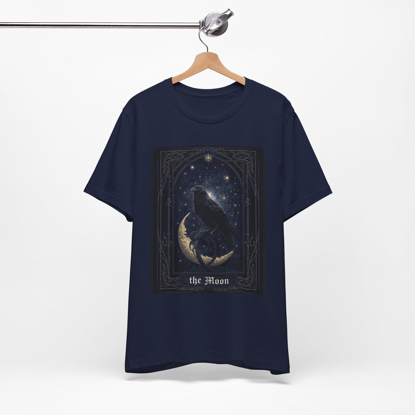 My Gothic Girl "Raven Moon" Graphic T-Shirt Unisex Gothic Dark Fashion Casual Wear