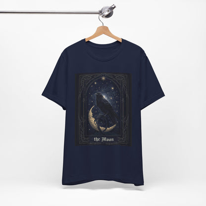 My Gothic Girl "Raven Moon" Graphic T-Shirt Unisex Gothic Dark Fashion Casual Wear