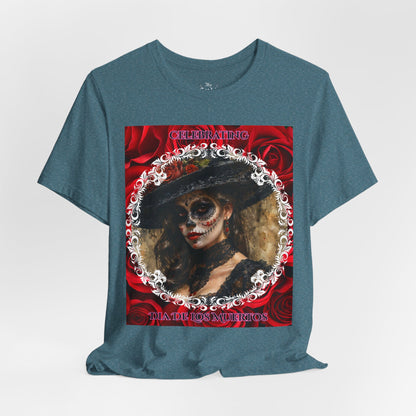 My Gothic Girl Dia De Los Muertos Graphic Tee – Gothic Streetwear, Whimsy Goth, Dark Poetry Alt Fashion