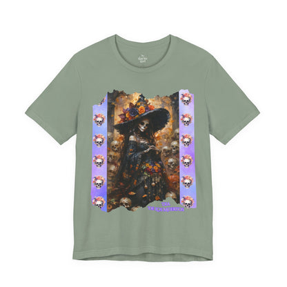 My Gothic Girl Dia De Los Muertos Graphic Tee – Gothic Streetwear, Whimsy Goth, Dark Poetry Alt Fashion