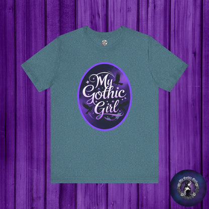 My Gothic Girl Poetic Goth Graphic Tee – Dark Alt Aesthetic Streetwear Fashion