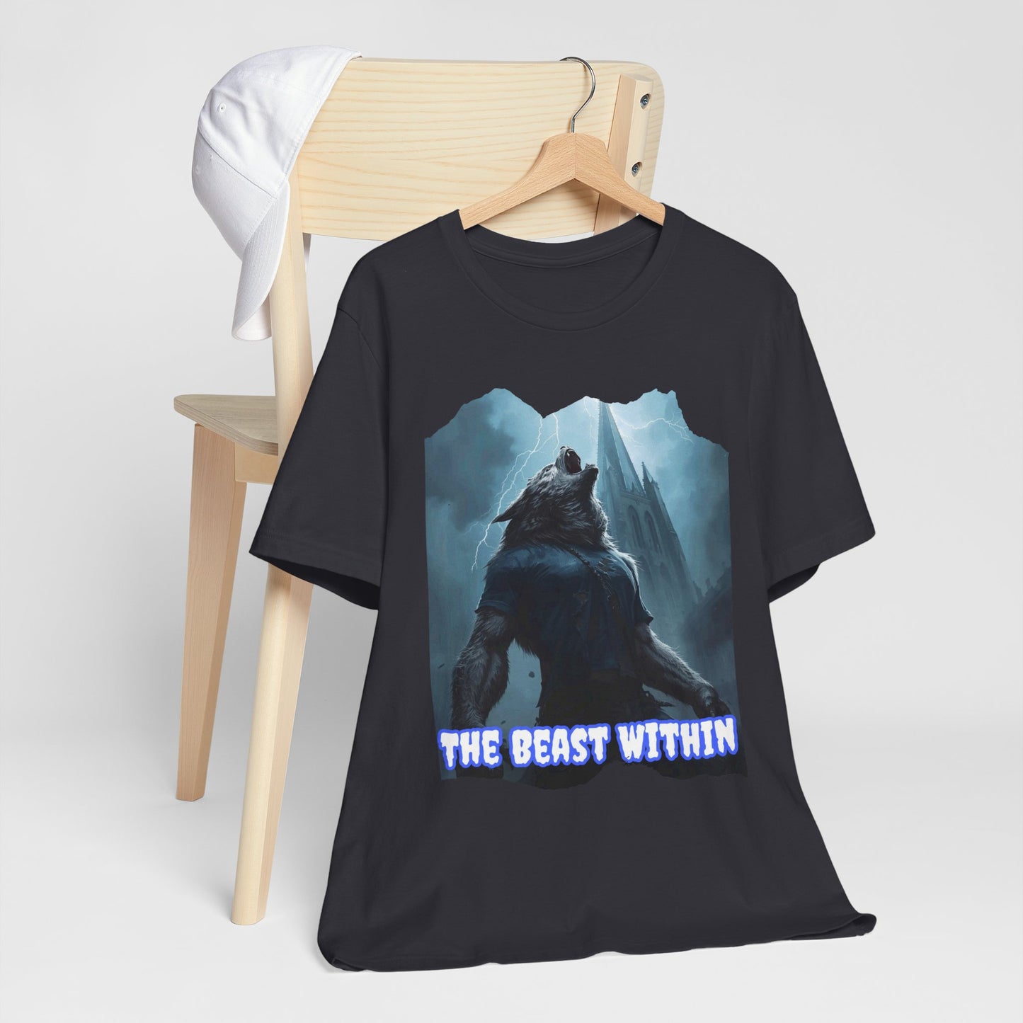 My Gothic Girl "The Beast Within" Graphic T-Shirt Unisex Gothic Dark Fashion Casual Wear