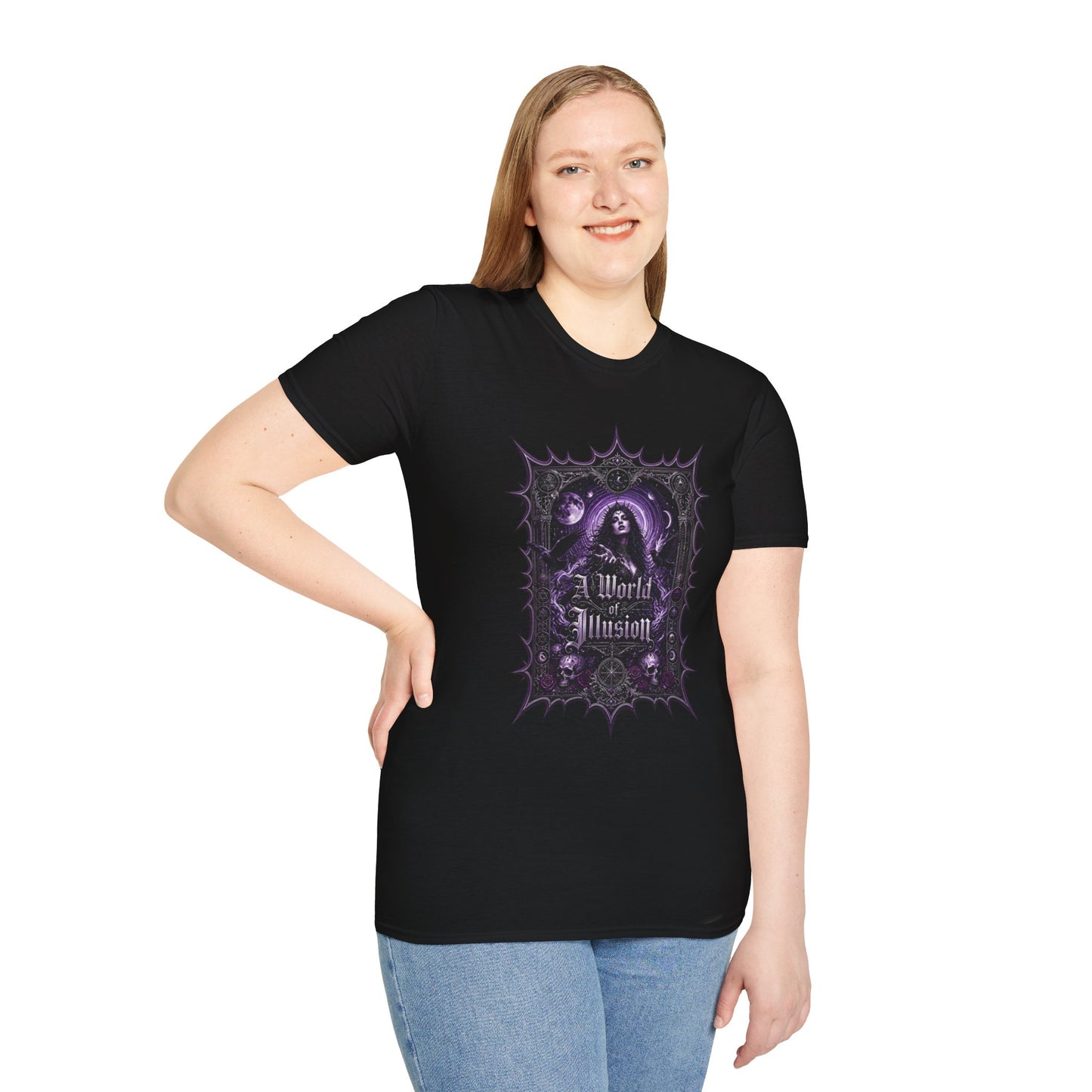 Gothic Girl 'Cosmic Gothic Illusion' T-Shirt