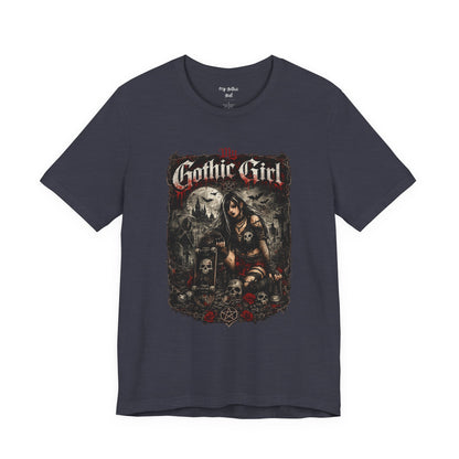 My Gothic Girl - Skater Girl Short Sleeve T Shirt