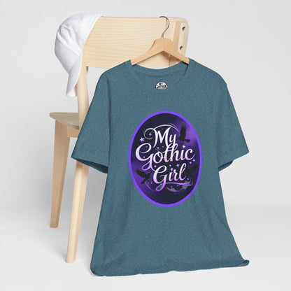 My Gothic Girl Poetic Goth Graphic Tee – Dark Alt Aesthetic Streetwear Fashion