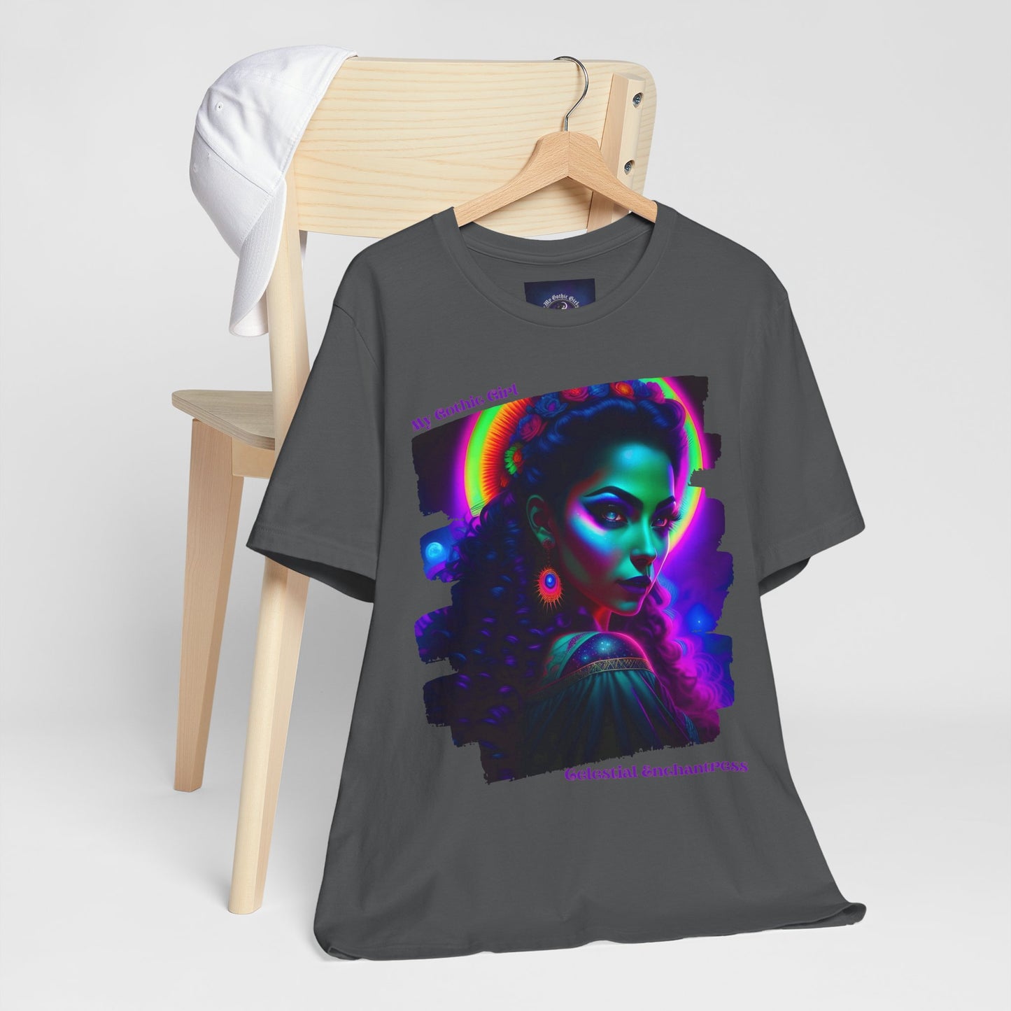 Celestial Enchantress Poetic Goth Graphic Tee – My Gothic Girl