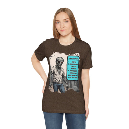 My Gothic Girl "Zombie: To Do List"  – Whimsy Goth Streetwear, Dark Poetry Fashion, Alt Aesthetic Apparel