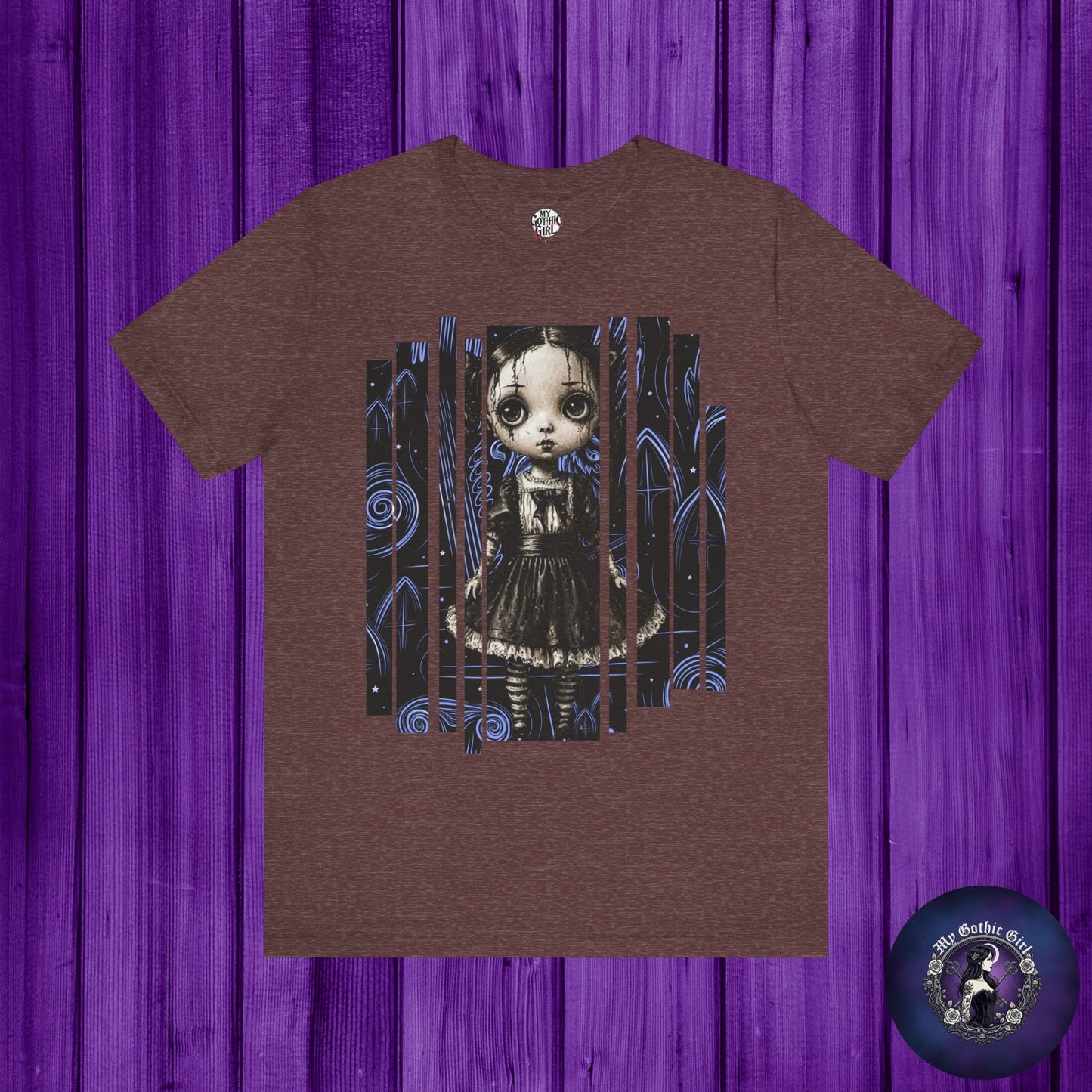 My Gothic Girl "Gothic Doll" Tee - Whimsy Goth, Gothic Fashion, Street Wear, Alt Design, Punk Fashion
