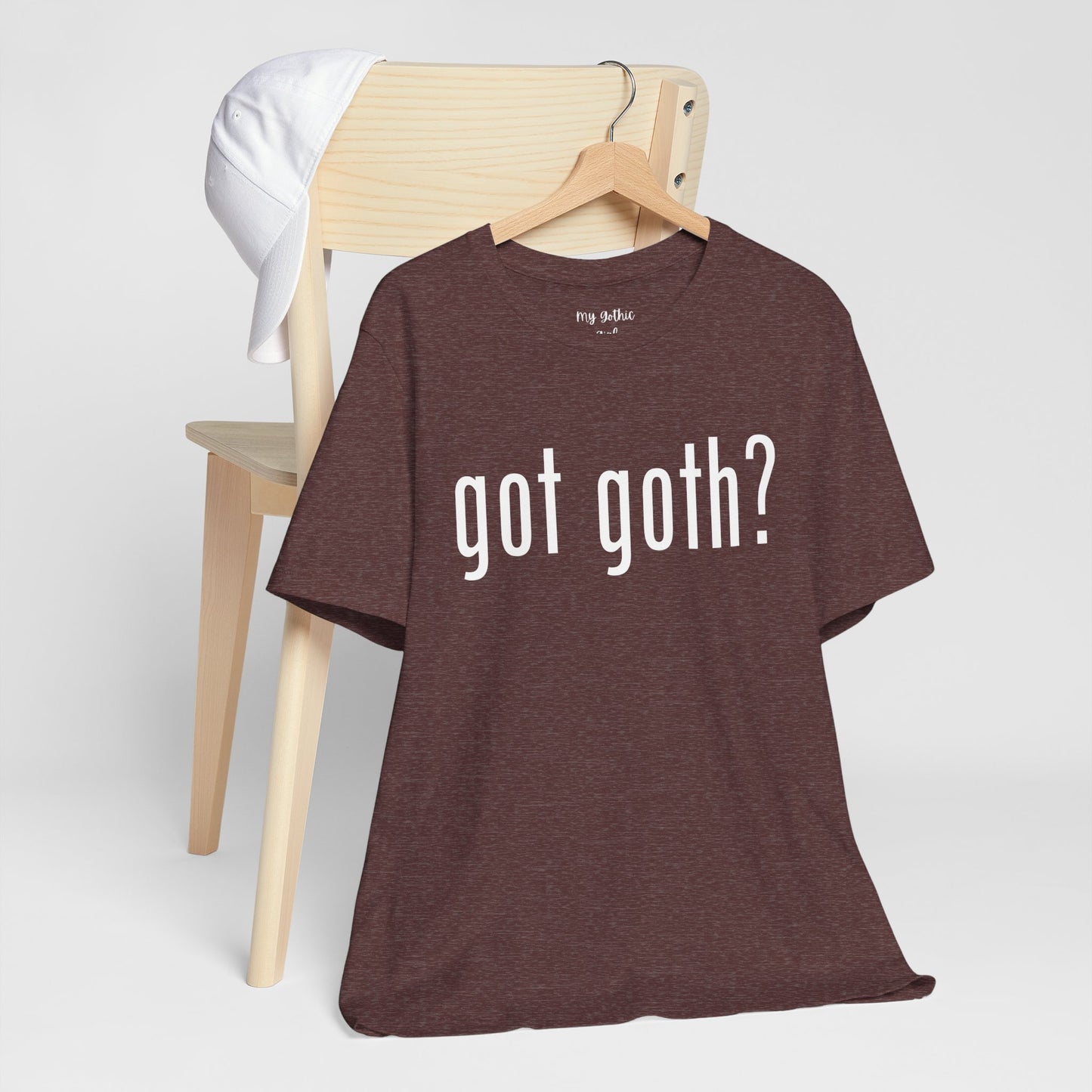 Gothic T-Shirts for Women & Men "got goth?" Dark Aesthetic & Alternative Tees – My Gothic Girl