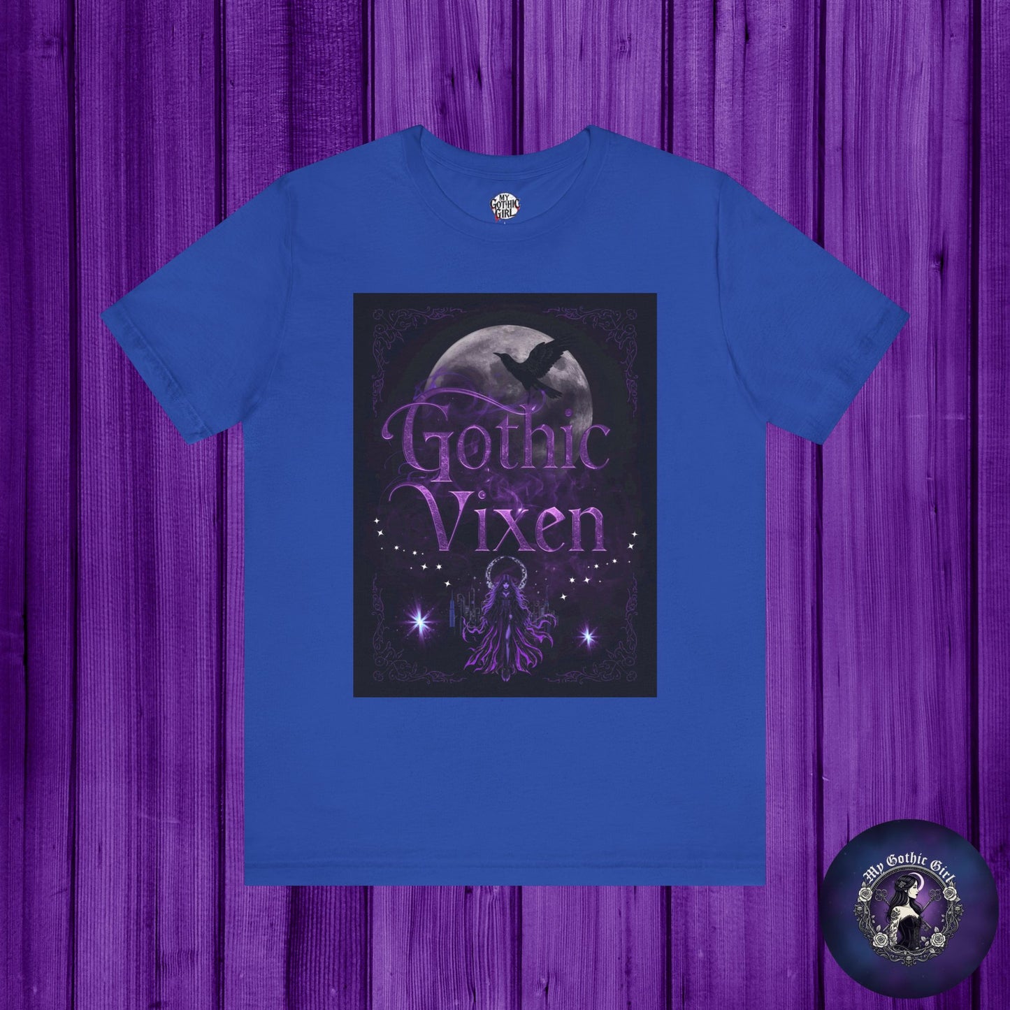 My Gothic Girl - "Gothic Vixen" Graphic T-Shirt – Alt Aesthetic Poetic Goth Street-wear