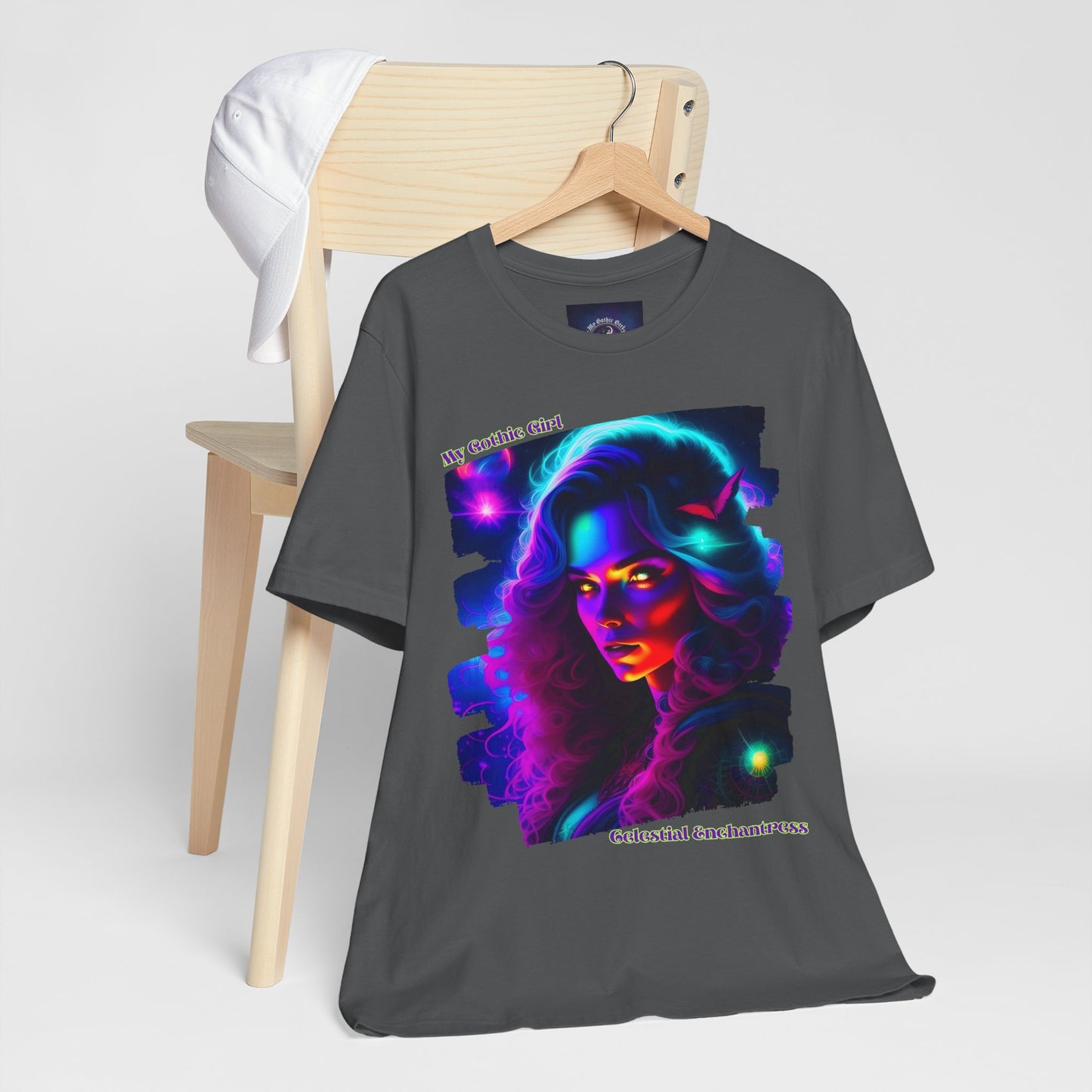 Celestial Enchantress Poetic Goth Graphic Tee – My Gothic Girl