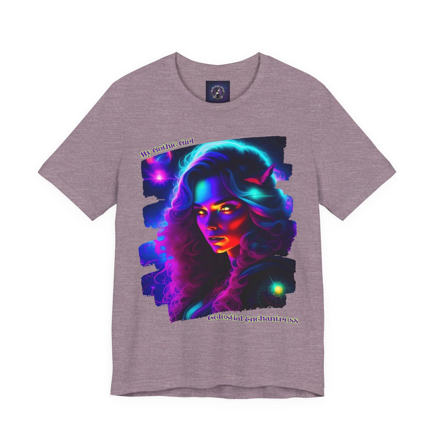 Celestial Enchantress Poetic Goth Graphic Tee – My Gothic Girl