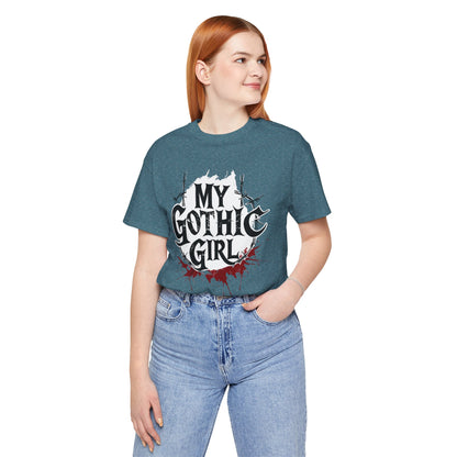 My Gothic Girl Graphic Poetic Goth Graphic Tee – My Gothic Girl