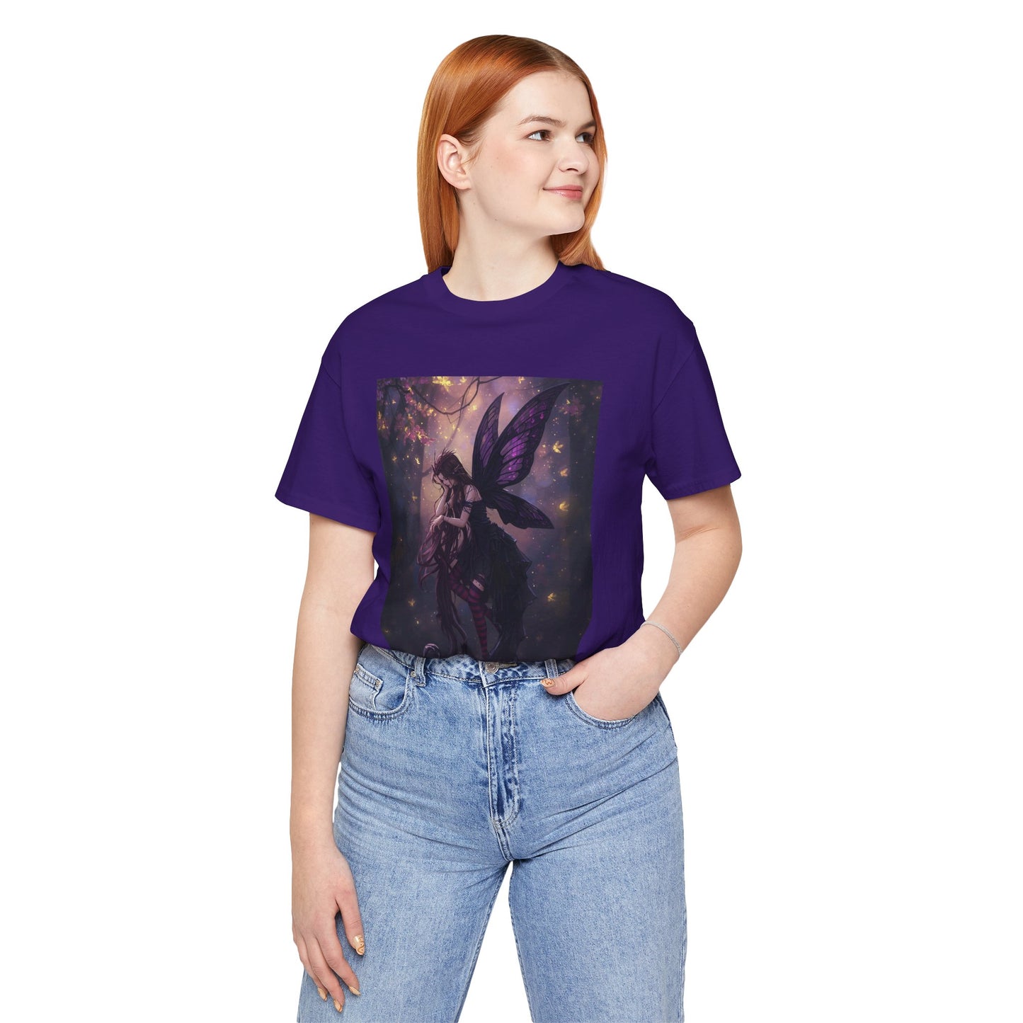 My Gothic Girl "Gothic Fairy" Graphic T-Shirt Unisex Gothic Dark Fashion Casual Wear