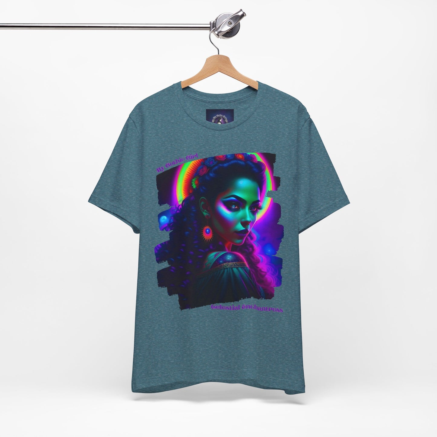 Celestial Enchantress Poetic Goth Graphic Tee – My Gothic Girl