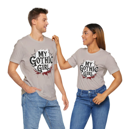 My Gothic Girl Graphic Poetic Goth Graphic Tee – My Gothic Girl