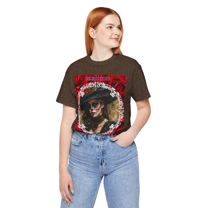 My Gothic Girl Dia De Los Muertos Graphic Tee – Gothic Streetwear, Whimsy Goth, Dark Poetry Alt Fashion