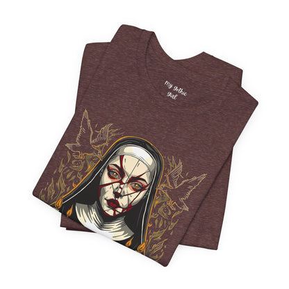 Nocturne Nun Gothic Pop Art T-Shirt