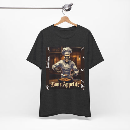 My Gothic Girl "Bone Appetite" Graphic T-Shirt Unisex Gothic Dark Fashion Casual Wear