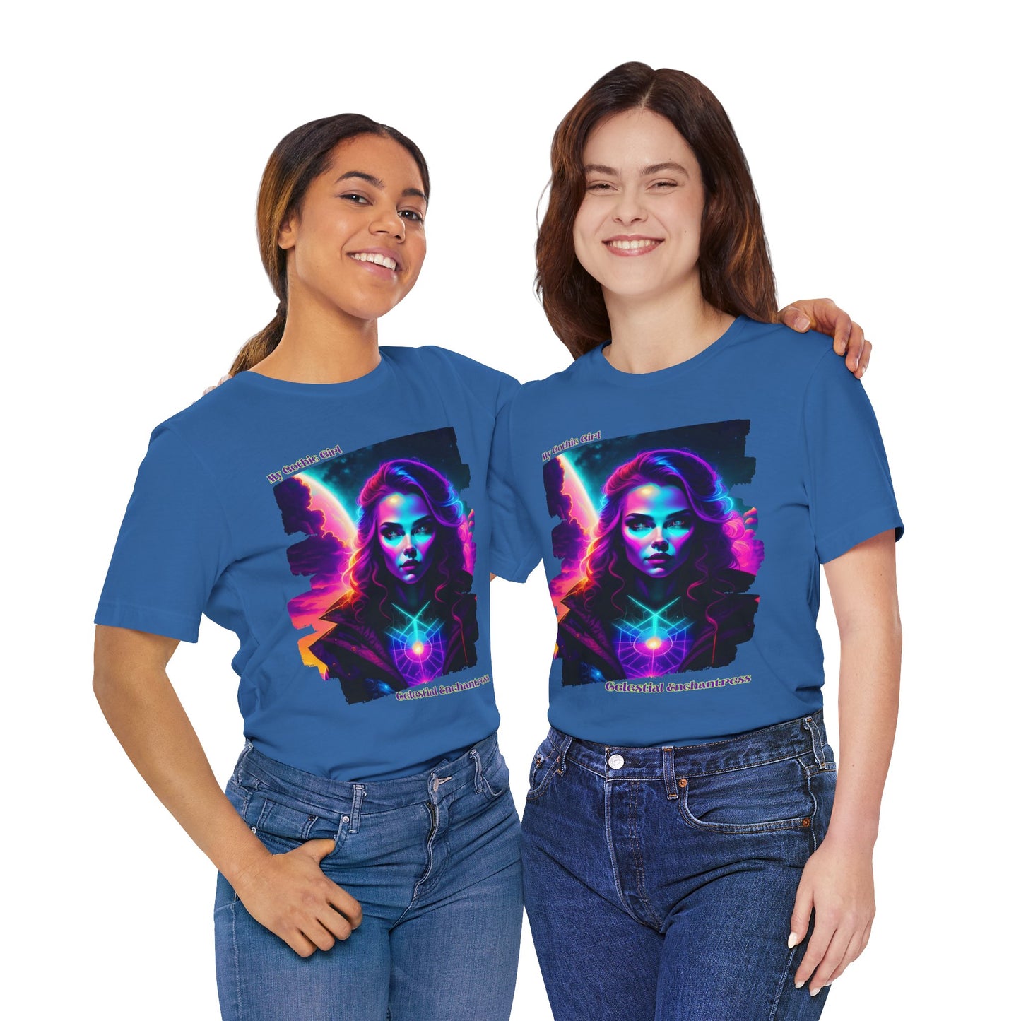 Celestial Enchantress Poetic Goth Graphic Tee – My Gothic Girl