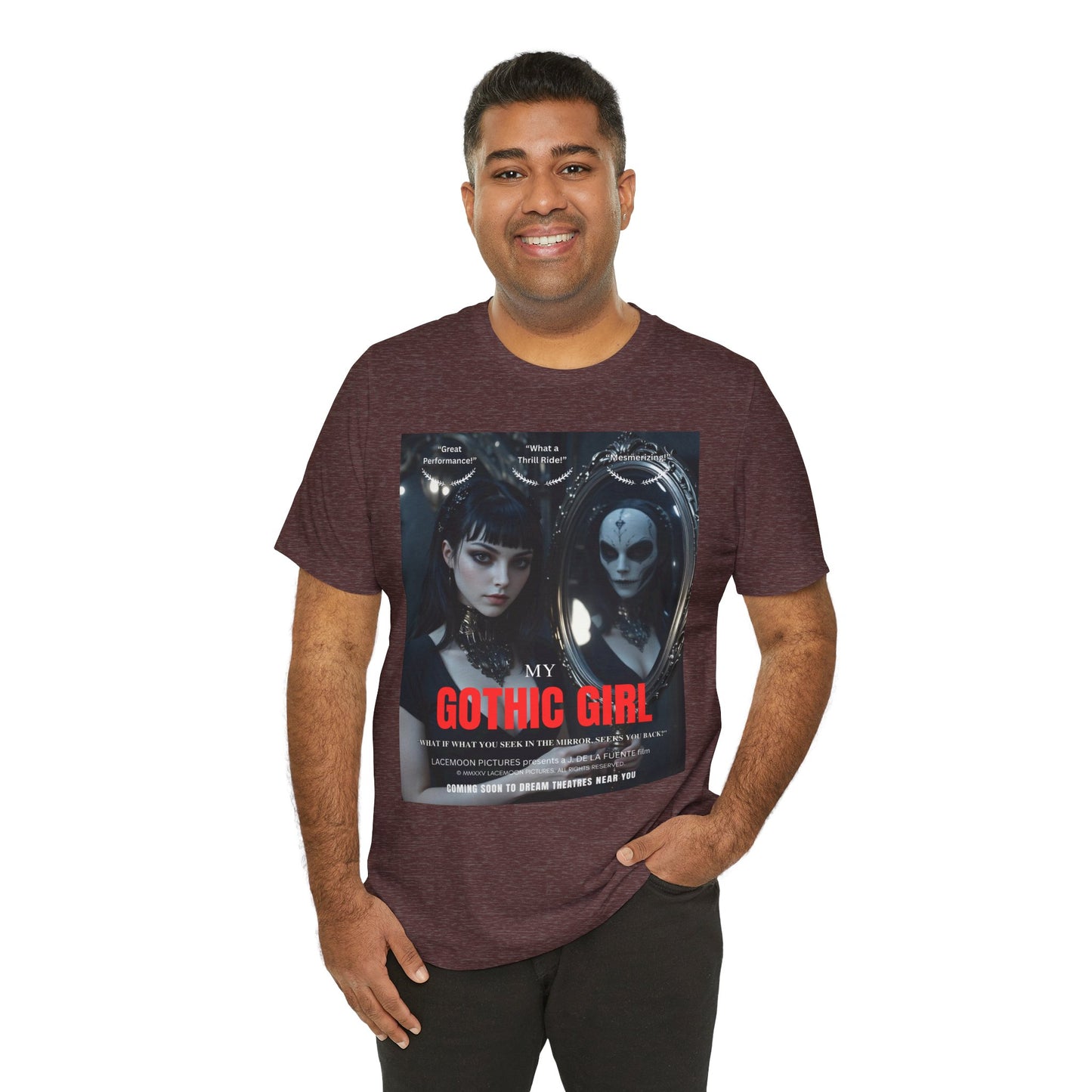 My Gothic Girl Graphic Tee – Whimsy Goth Streetwear, Dark Poetry Fashion, Alt Aesthetic Apparel