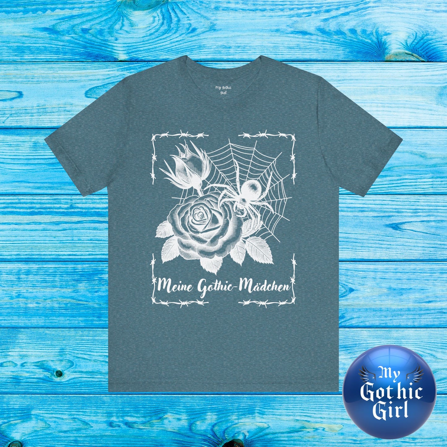 Gothic T-Shirts for Women & Men "Meine Gothic-Mädchen" Dark Aesthetic & Alternative Tees – My Gothic Girl