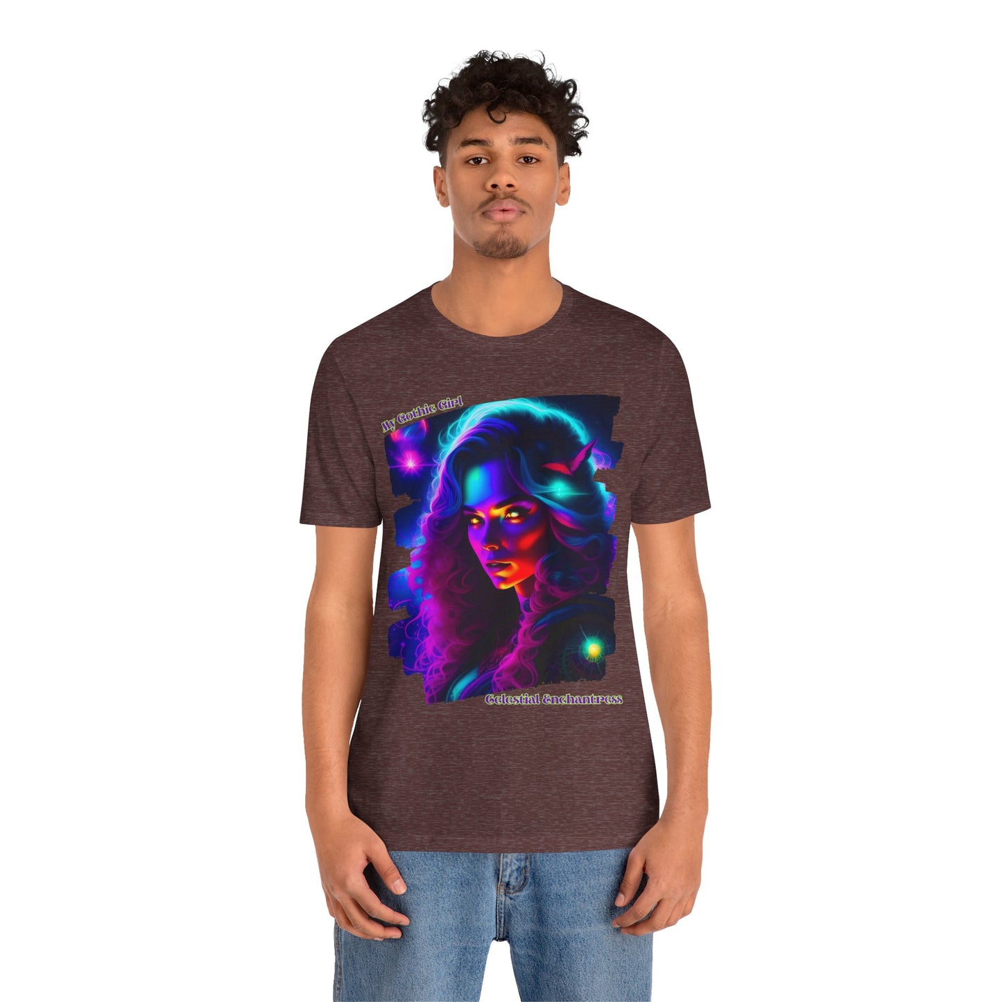 Celestial Enchantress Poetic Goth Graphic Tee – My Gothic Girl