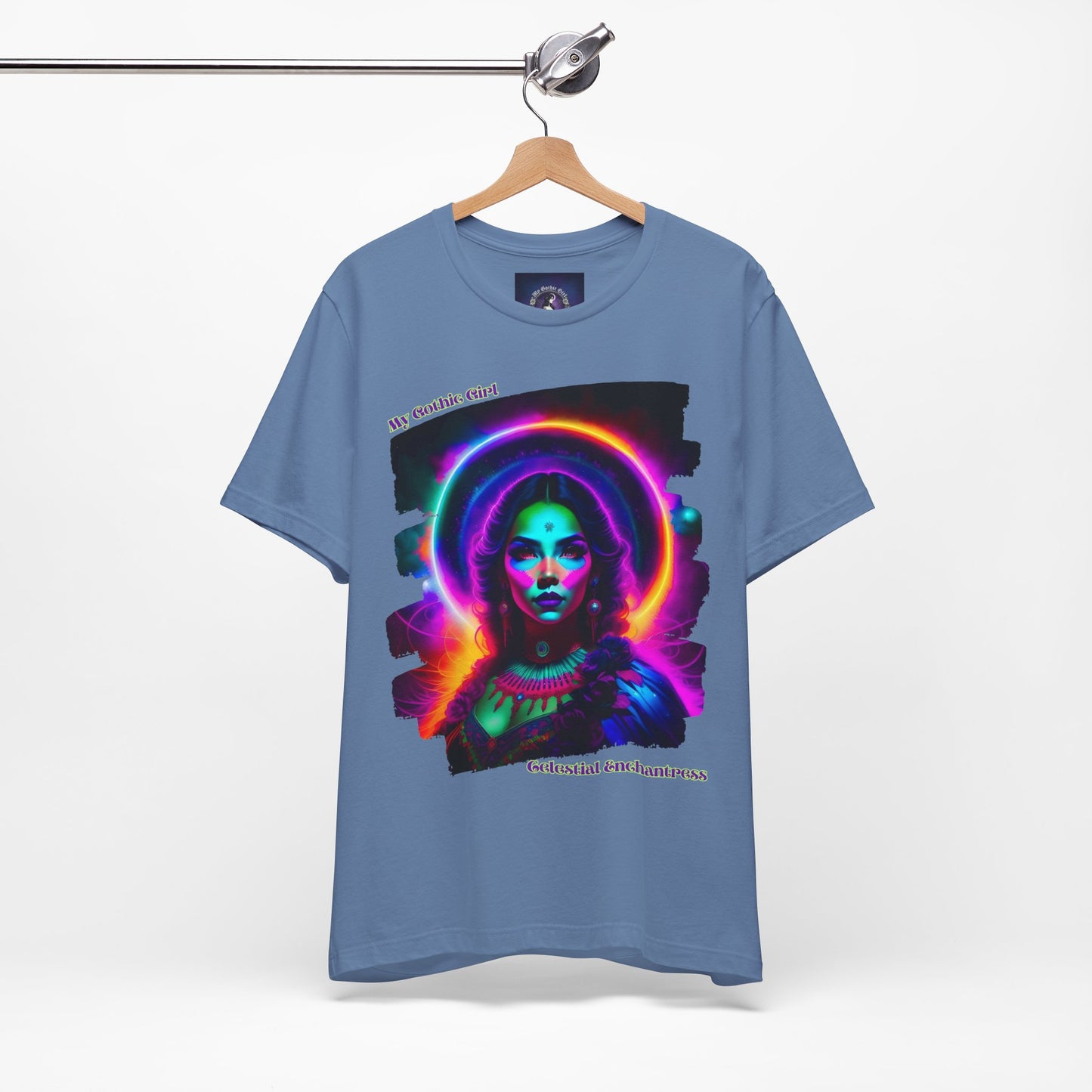 Celestial Enchantress Poetic Goth Graphic Tee – My Gothic Girl