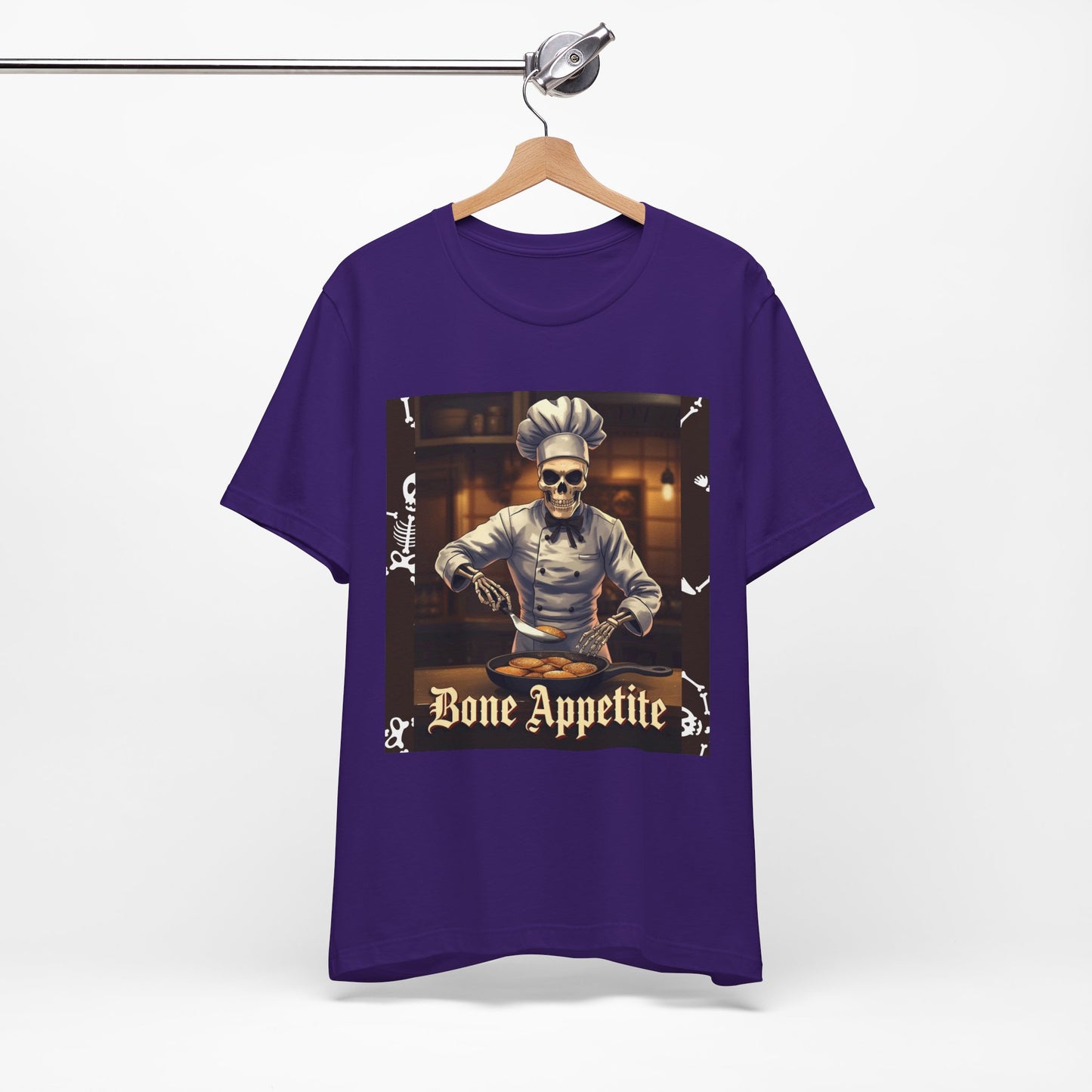 My Gothic Girl "Bone Appetite" Graphic T-Shirt Unisex Gothic Dark Fashion Casual Wear