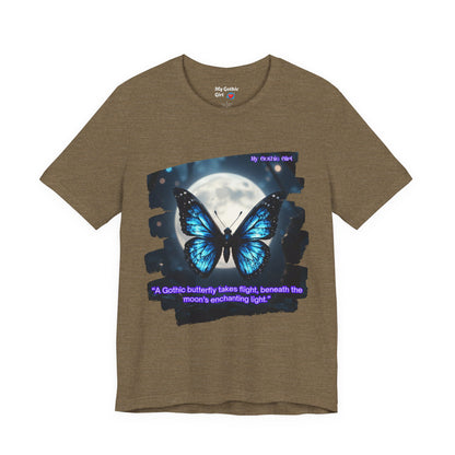 My Gothic Girl Graphic Tee – Whimsy Goth Streetwear, Dark Poetry Fashion, Alt Aesthetic Apparel