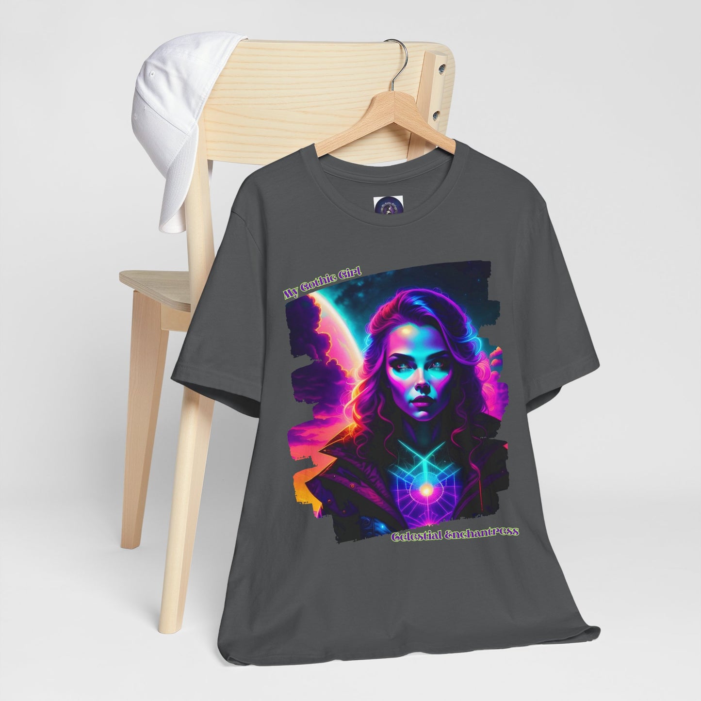 Celestial Enchantress Poetic Goth Graphic Tee – My Gothic Girl