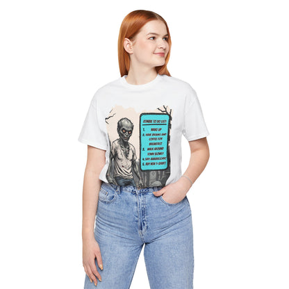 My Gothic Girl "Zombie: To Do List"  – Whimsy Goth Streetwear, Dark Poetry Fashion, Alt Aesthetic Apparel