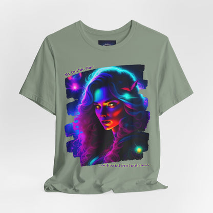 Celestial Enchantress Poetic Goth Graphic Tee – My Gothic Girl