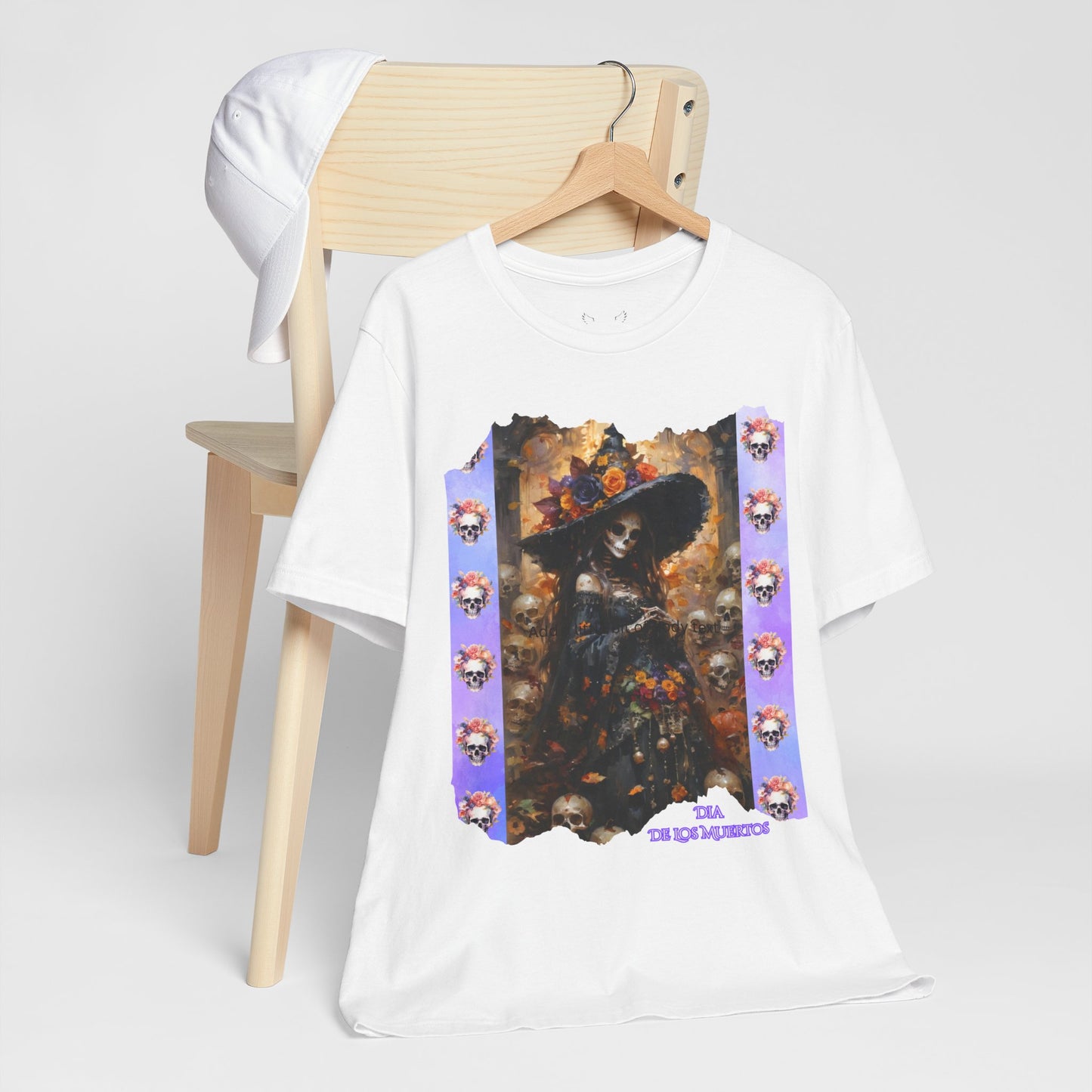 My Gothic Girl Dia De Los Muertos Graphic Tee – Gothic Streetwear, Whimsy Goth, Dark Poetry Alt Fashion
