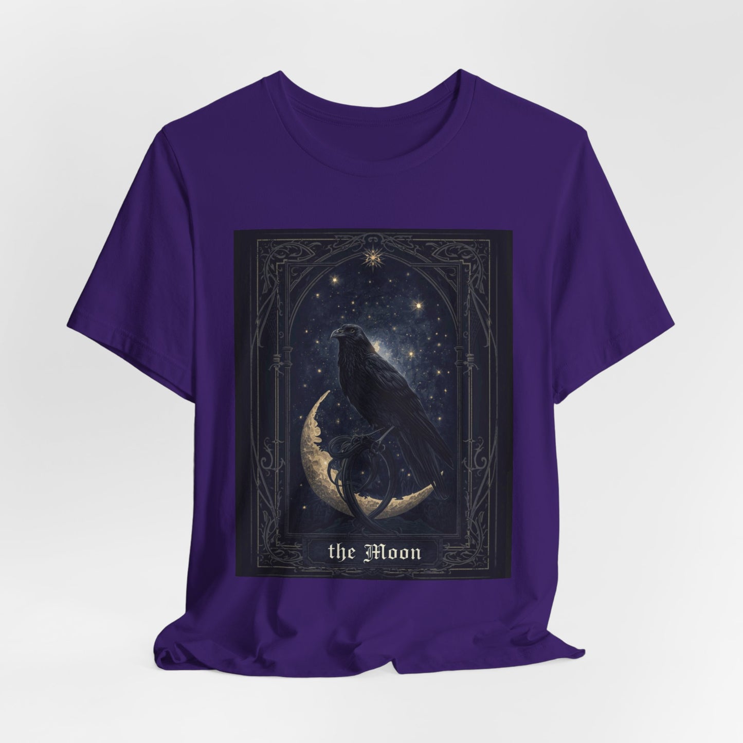 My Gothic Girl "Raven Moon" Graphic T-Shirt Unisex Gothic Dark Fashion Casual Wear