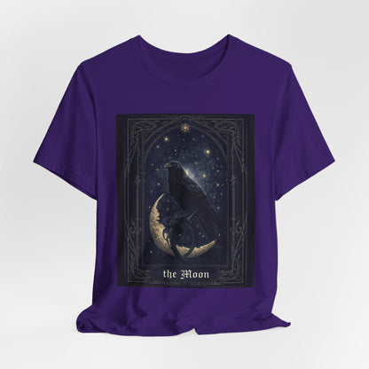 My Gothic Girl "Raven Moon" Graphic T-Shirt Unisex Gothic Dark Fashion Casual Wear