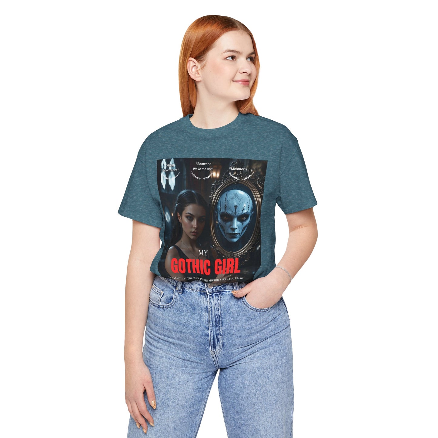 My Gothic Girl T-Shirt "Movie Poster" – Whimsy Goth Streetwear, Dark Poetry Fashion, Alt Aesthetic Apparel