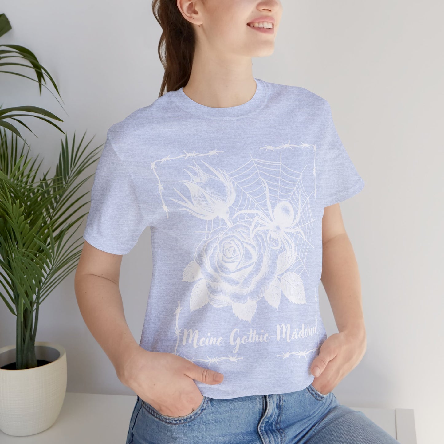Gothic T-Shirts for Women & Men "Meine Gothic-Mädchen" Dark Aesthetic & Alternative Tees – My Gothic Girl