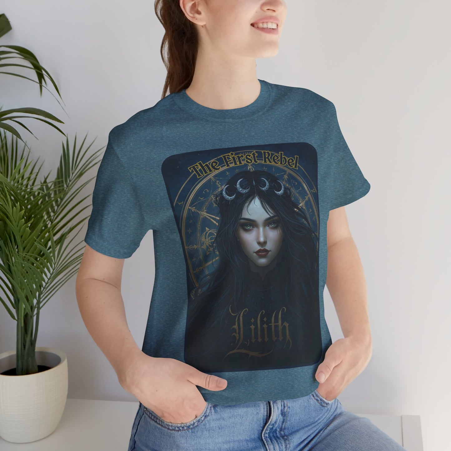 The First Rebel -"Lilith" Graphic T-Shirt – Alt Aesthetic Poetic Goth Street-wear