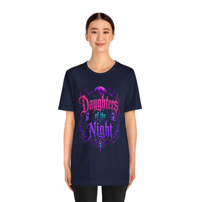 Daughters of the Night Tee — Gothic Vampire Moon Graphic T-Shirt