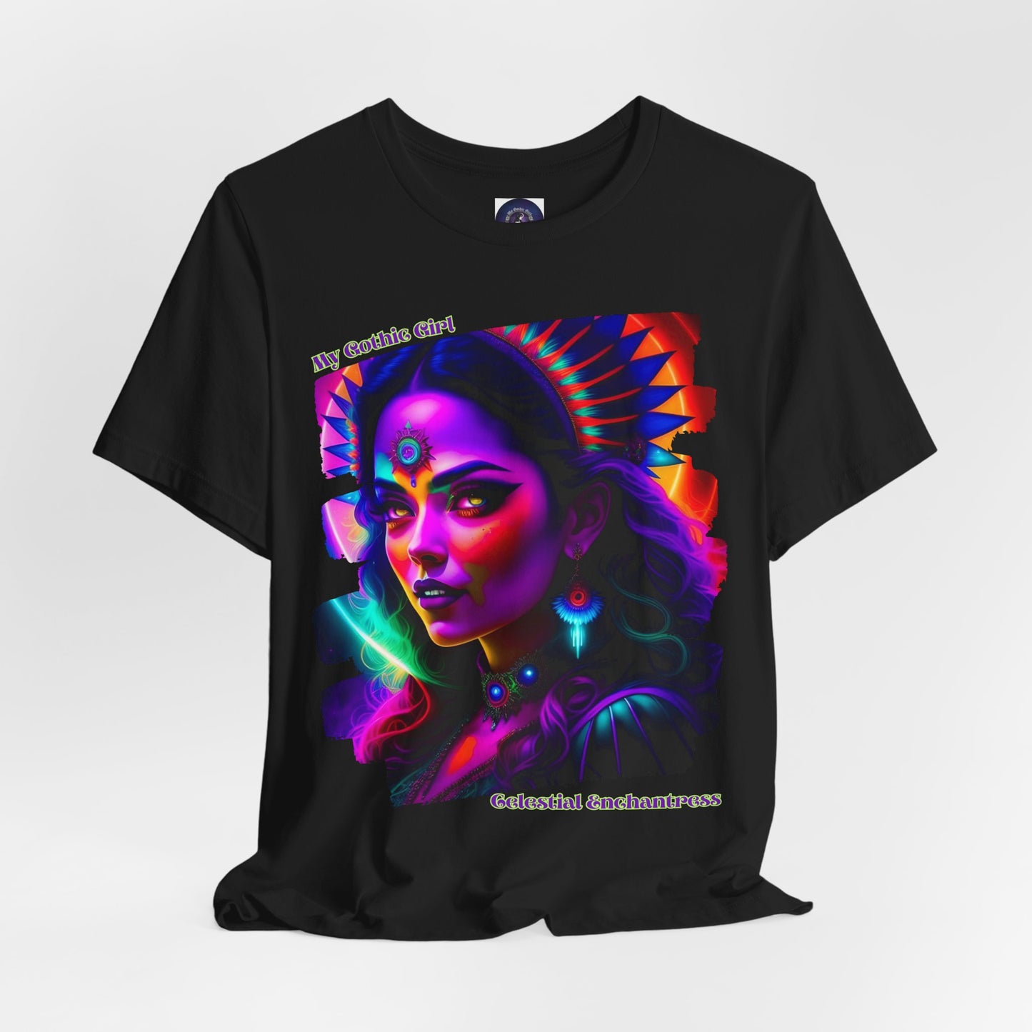 Celestial Enchantress Poetic Goth Graphic Tee – My Gothic Girl