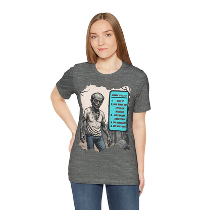 My Gothic Girl "Zombie: To Do List"  – Whimsy Goth Streetwear, Dark Poetry Fashion, Alt Aesthetic Apparel